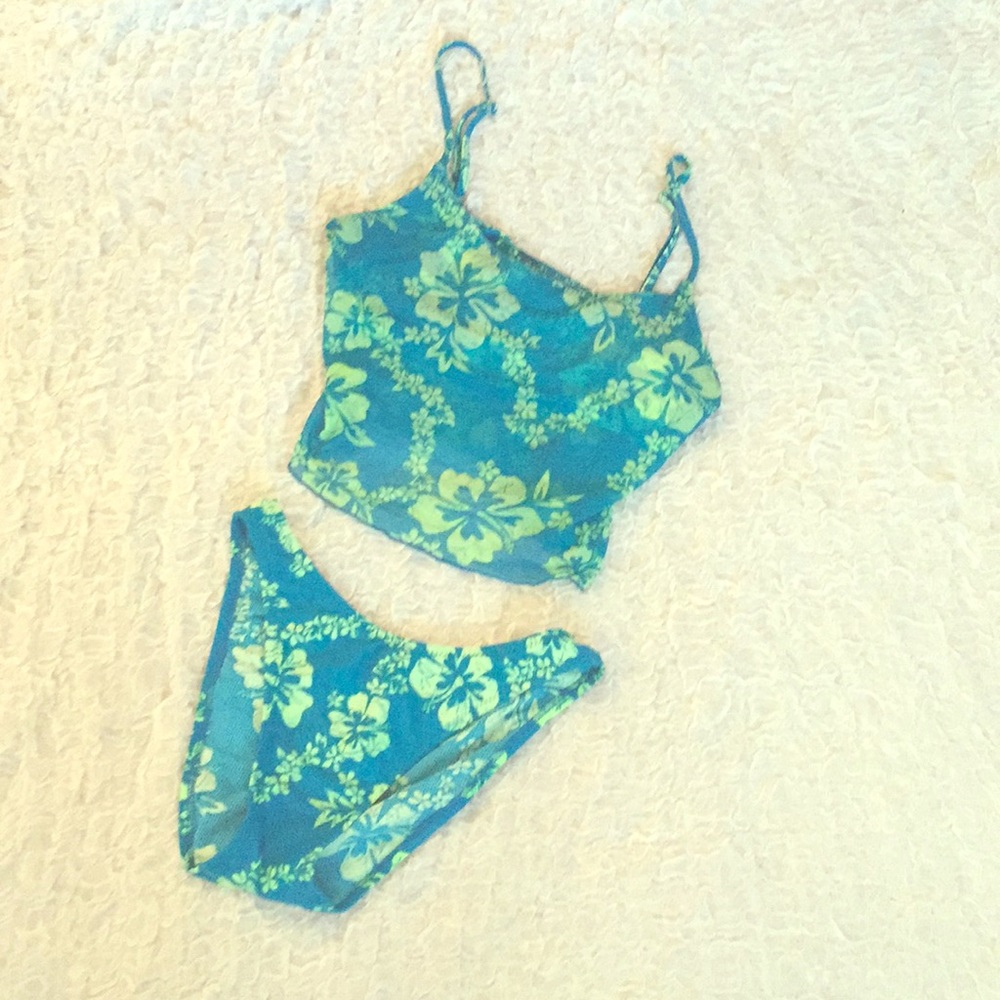 Two piece tankini swimsuit